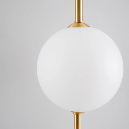 Vertical Globe Wall Lamp
