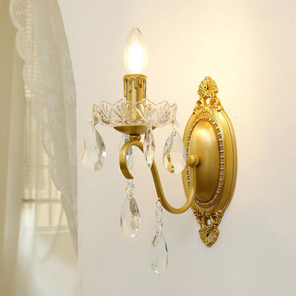 Victoria Crystal Wall Sconce