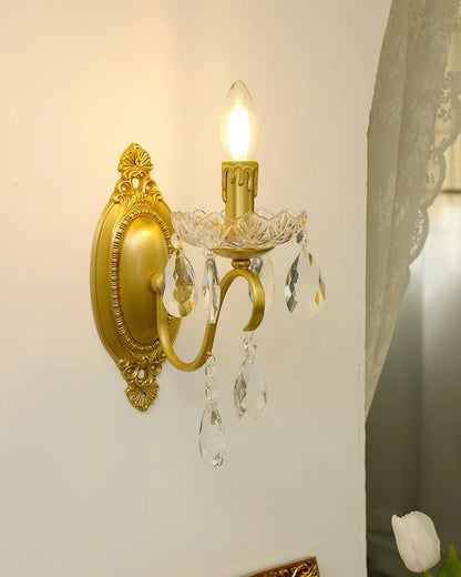 Victoria Crystal Wall Sconce