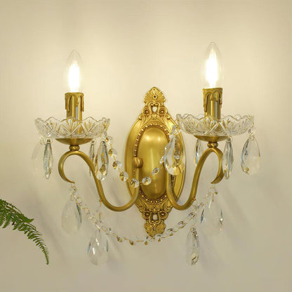 Victoria Crystal Wall Sconce