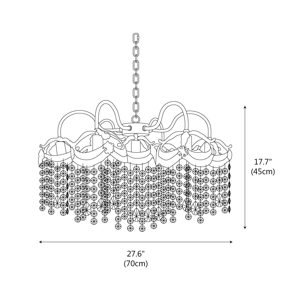 Vienna Fringe Chandelier