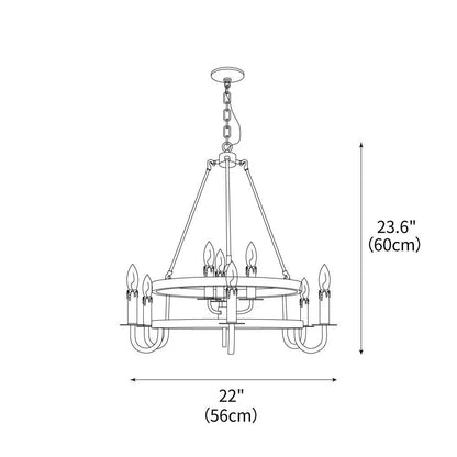 Vintage Voyager Chandelier
