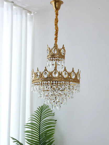 Vintage Crystal Chandelier