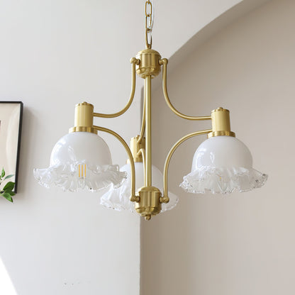 Vintage Floral Chandelier