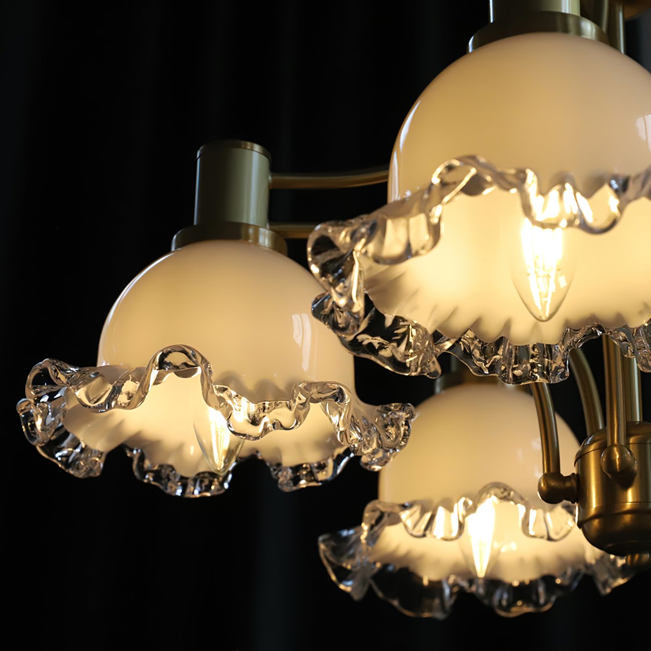 Vintage Floral Chandelier