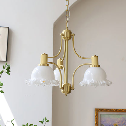 Vintage Floral Chandelier