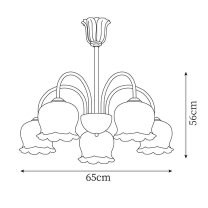 Vintage Mia Chandelier