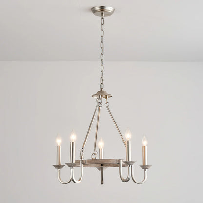 Wagon Wheel Chandelier