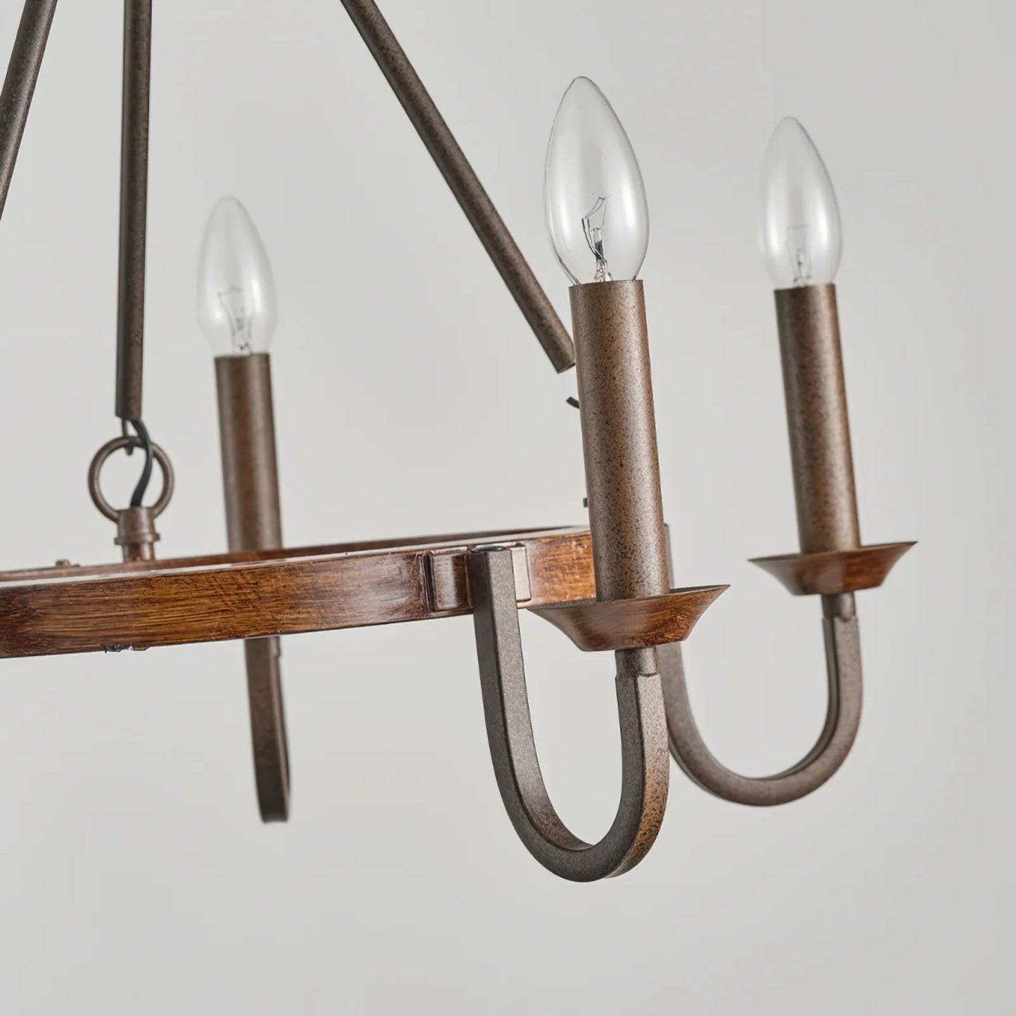 Wagon Wheel Chandelier