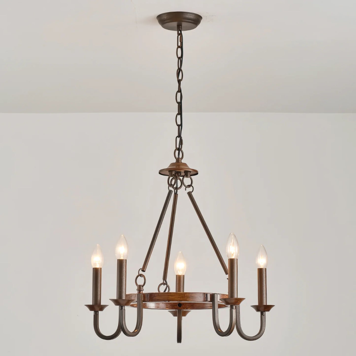 Wagon Wheel Chandelier