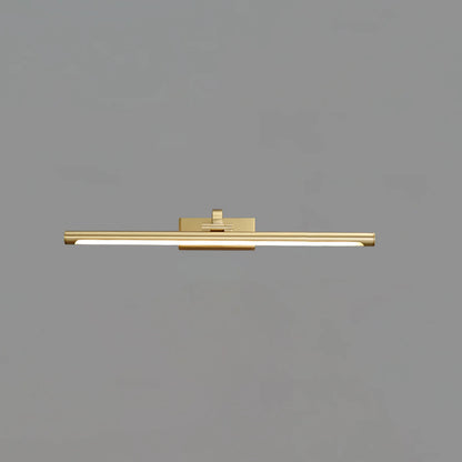 Walnut Color Linear LED Wall Light