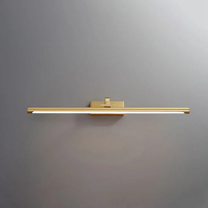 Walnut Color Linear LED Wall Light