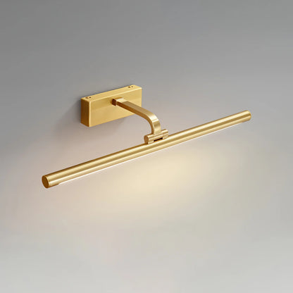 Walnut Color Linear LED Wall Light