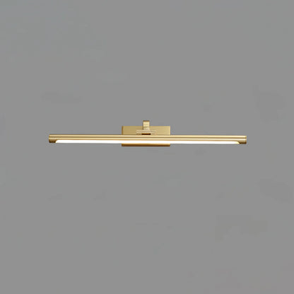 Walnut Color Linear LED Wall Light