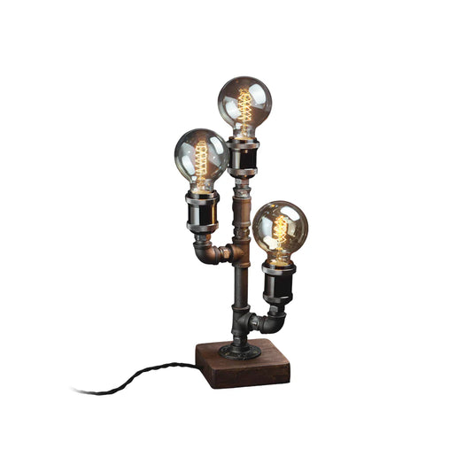 Wood Edison Table Lamp