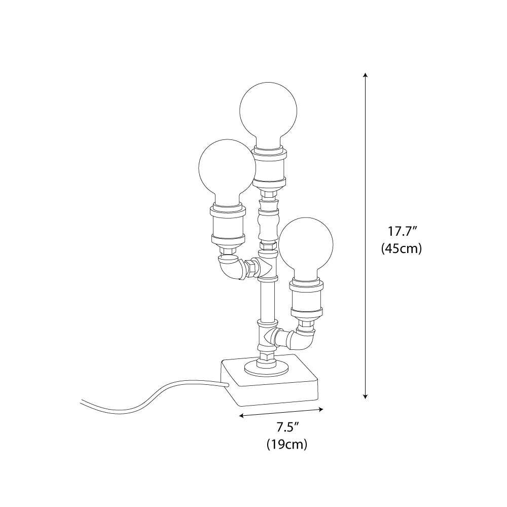 Wood Edison Table Lamp