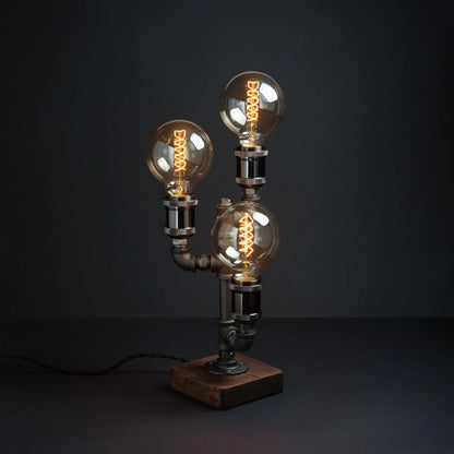 Wood Edison Table Lamp