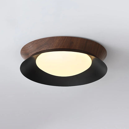 Double Half Round Ceiling Light
