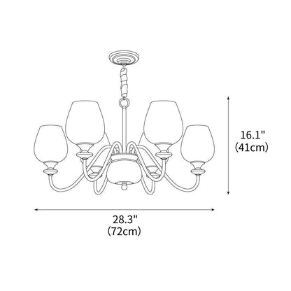 Woodland Jar Chandelier