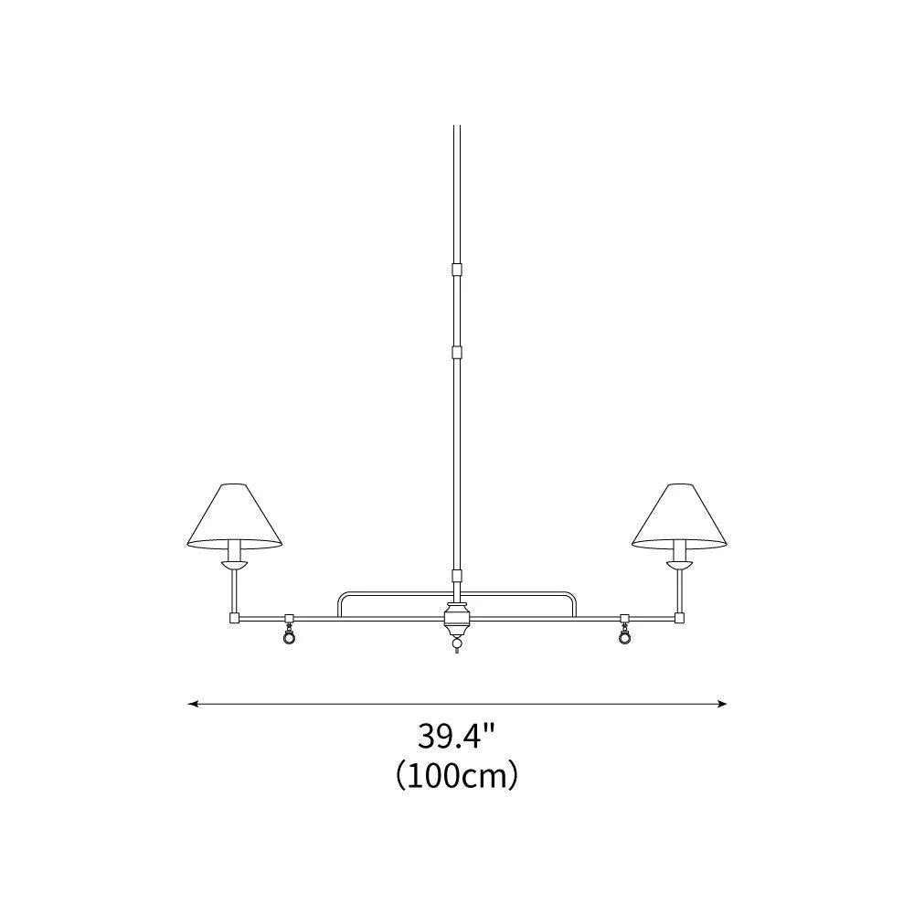 Yanfu Linear Chandelier