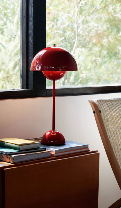 Semi-Circle Bedroom Table Lamp Portable